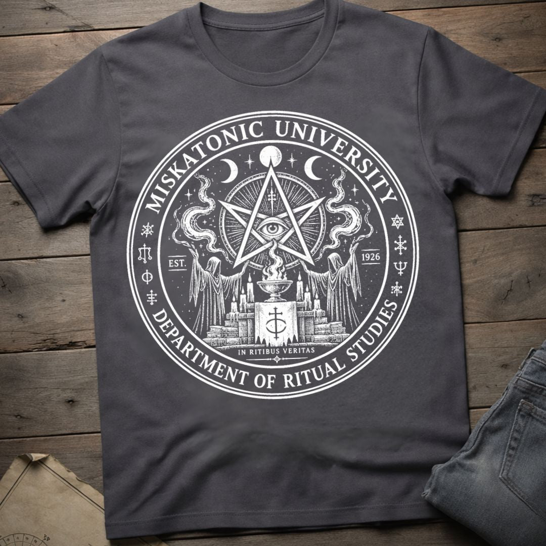 Miskatonic Dept Of Ritual Studies T-Shirt