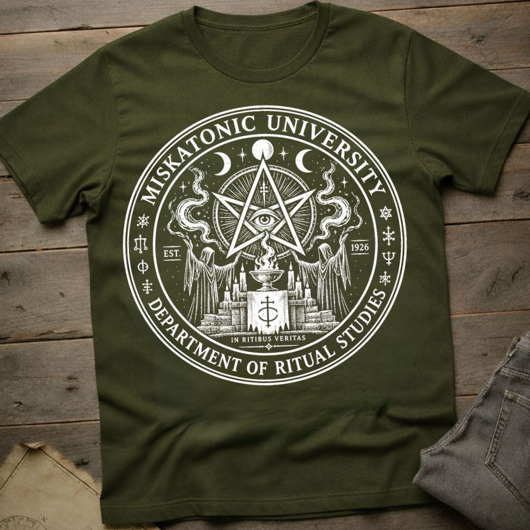Miskatonic Dept Of Ritual Studies T-Shirt