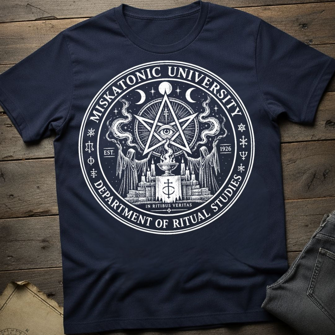 Miskatonic Dept Of Ritual Studies T-Shirt