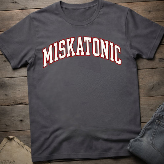 Miskatonic Red Varsity T-Shirt