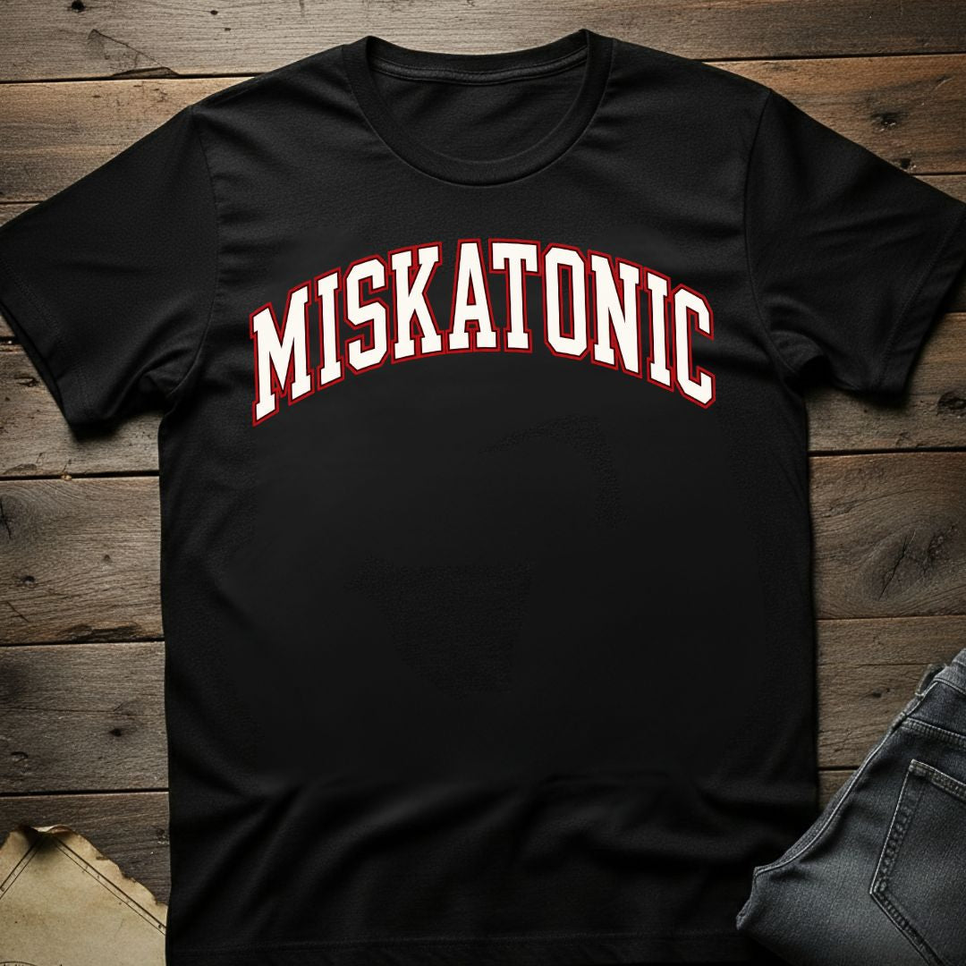 Miskatonic Red Varsity T-Shirt