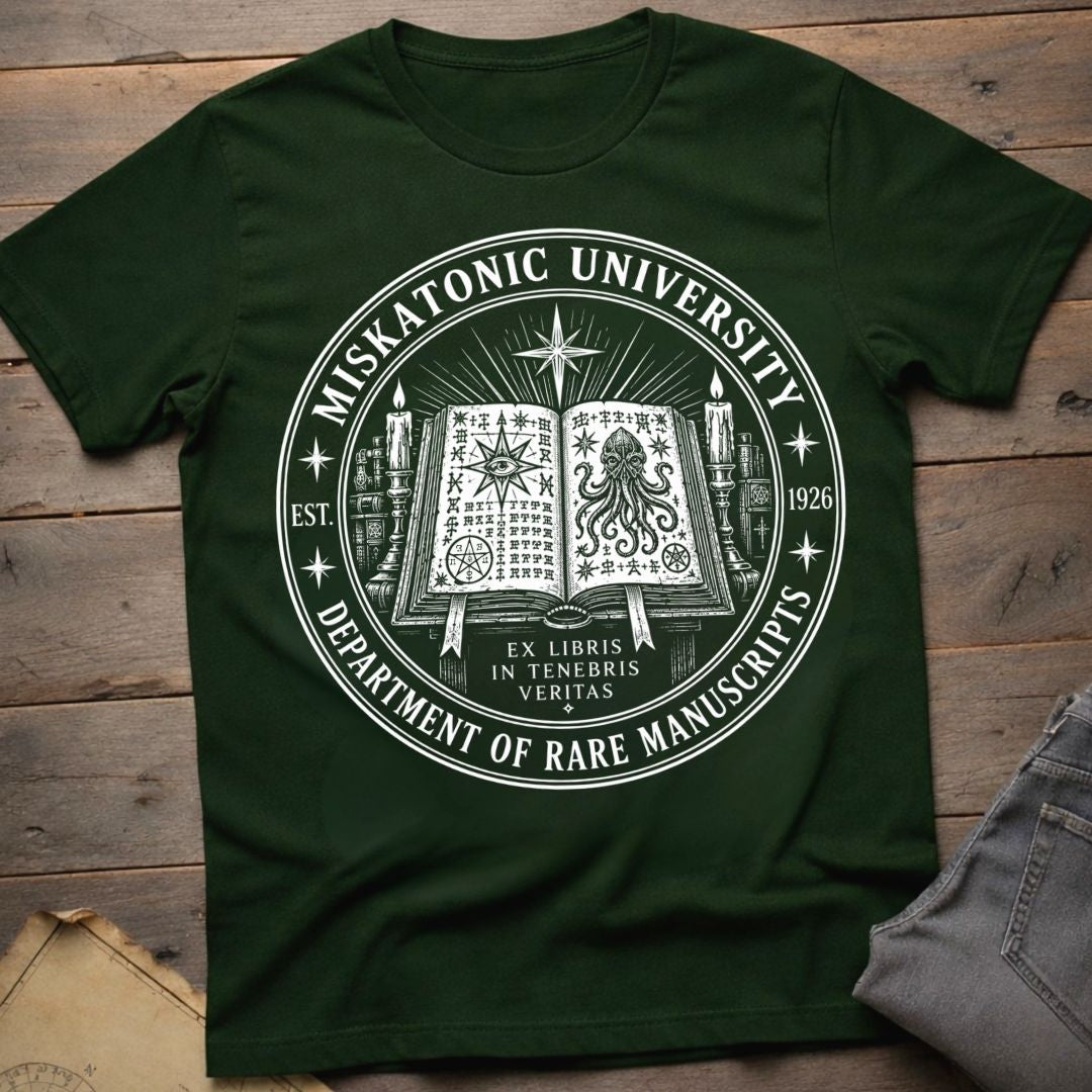 Miskatonic Dept of Rare Manuscripts T-Shirt