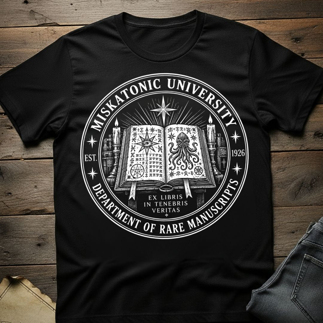 Miskatonic Dept of Rare Manuscripts T-Shirt