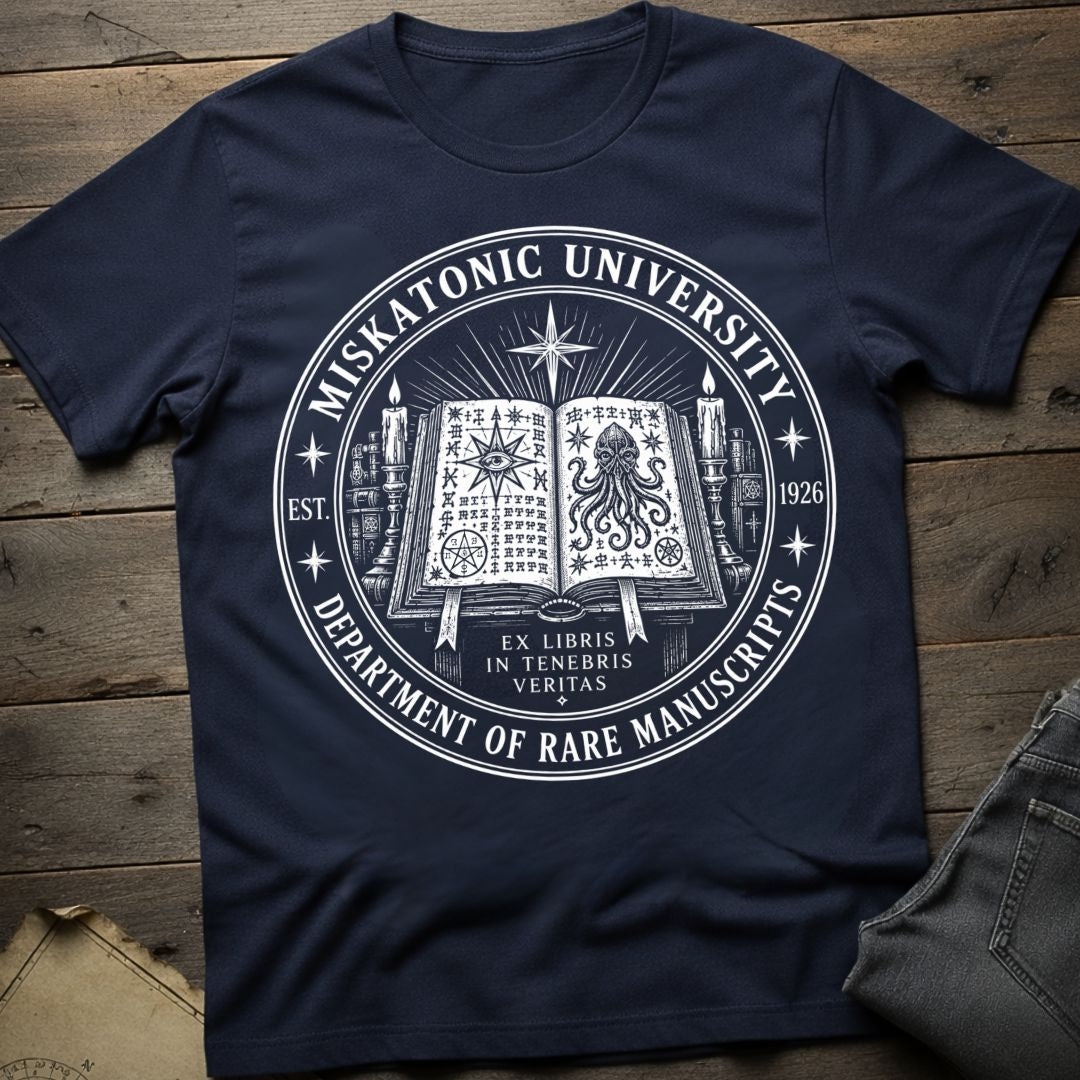 Miskatonic Dept of Rare Manuscripts T-Shirt