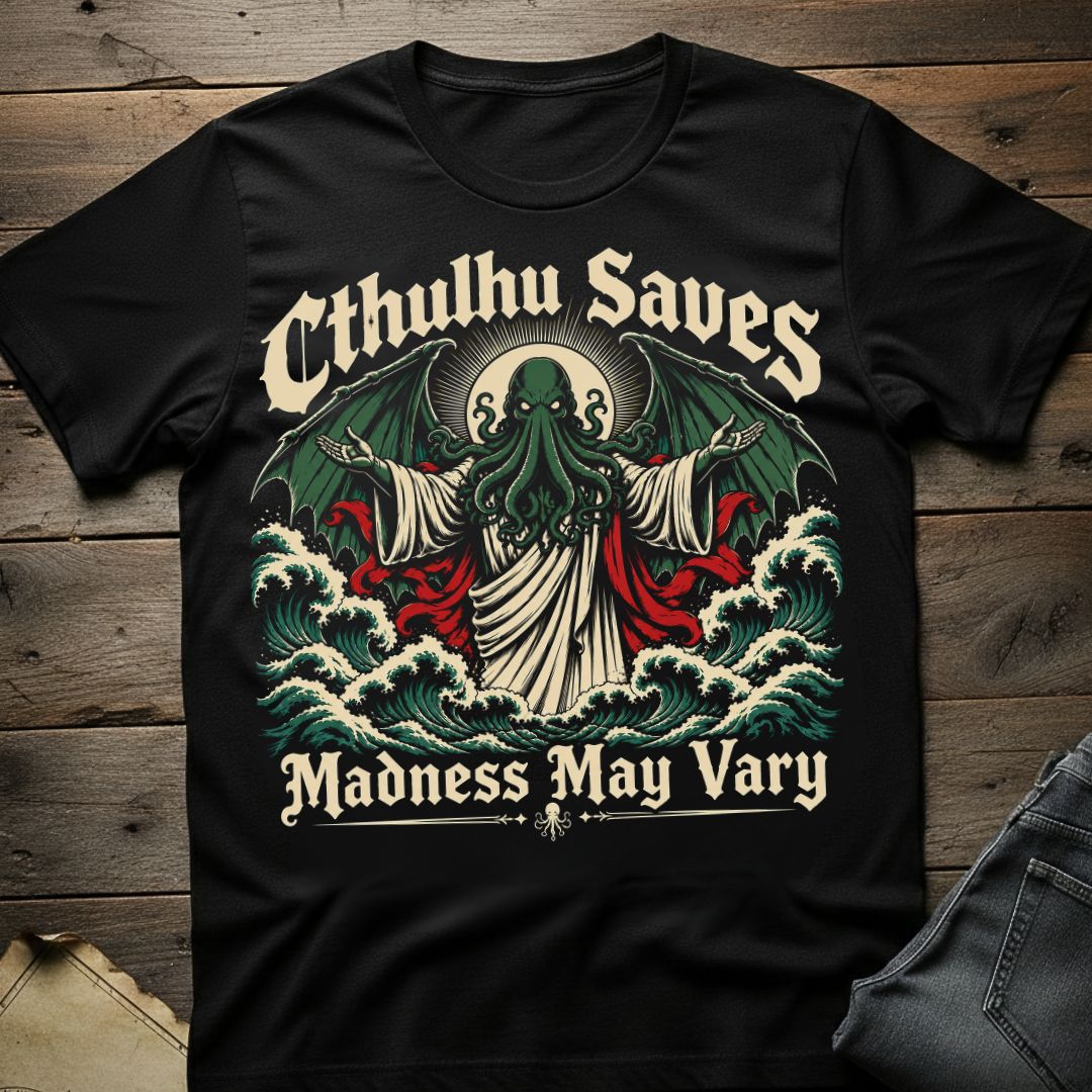 Cthluhu Saves T-Shirt