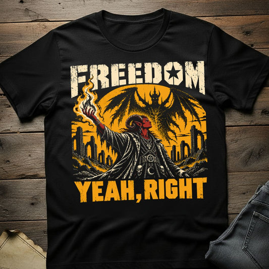 Freedom Yeah, Right  T-Shirt