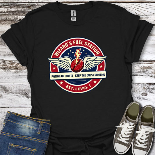 Wizard's Fuel Station  T-Shirt